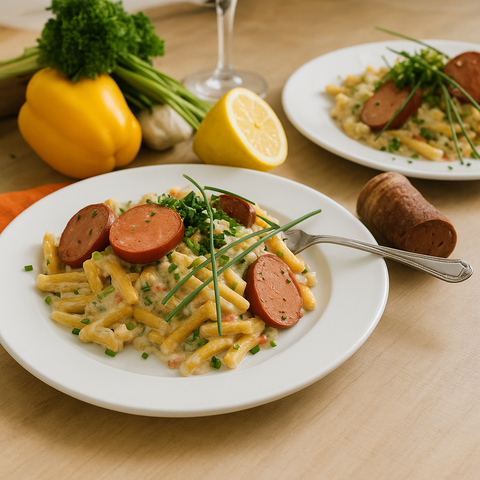 Vegane Carbonara (von Timo Franke)