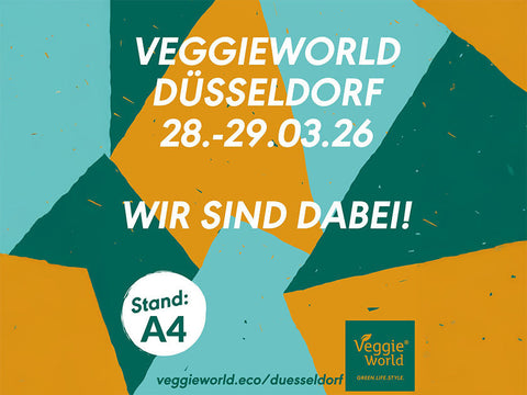 Herbasch auf der VeggieWorld Düsseldorf 2026 – probieren, entdecken, mitnehmen