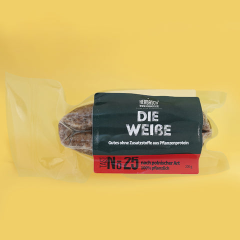 No. 25 DIE WEIßE -Weißwurst nach polnischer Art
